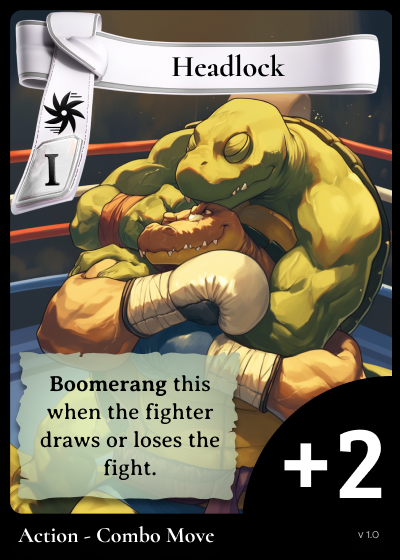 Headlock Card