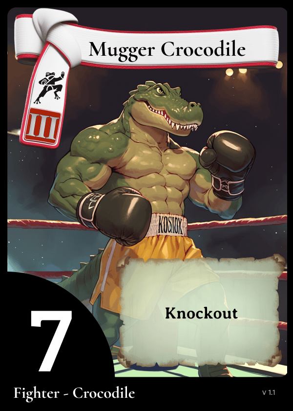 Knockout Card