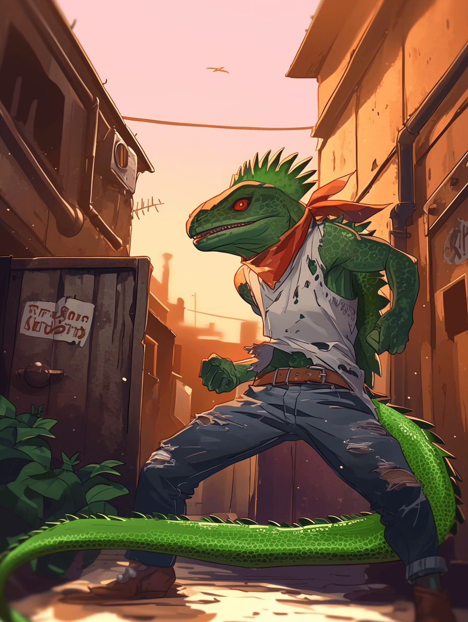 Lizard Fighter 1